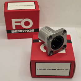 Фланцевий лінійний підшипник LMK20 UU FO Bearings