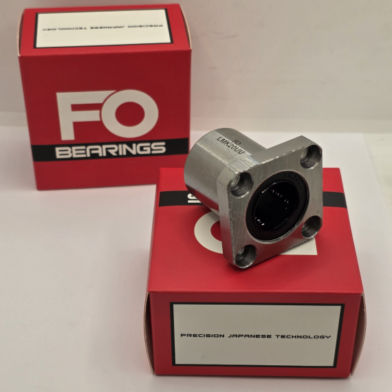 Фото Фланцевый линейный подшипник LMK20 UU FO Bearings