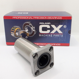 Фланцовий лінійний підшипник LMK25-UU CX POLAND