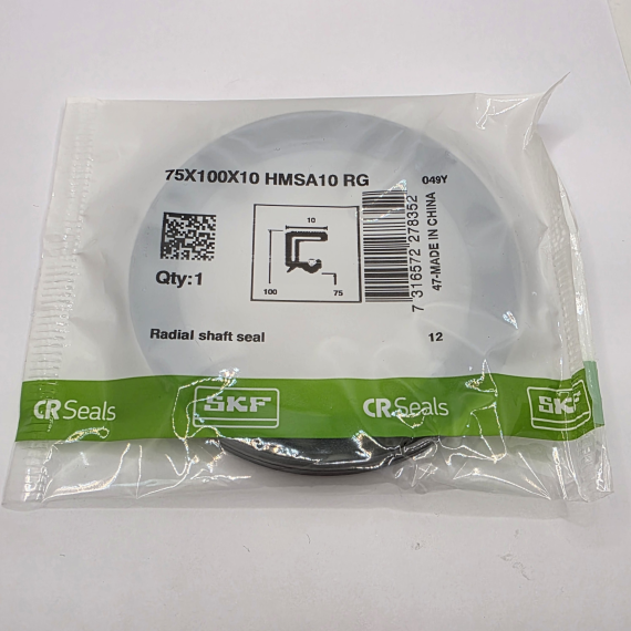 Фото Манжетне ущільнення / сальник 75X100X10 HMSA10 RG SKF