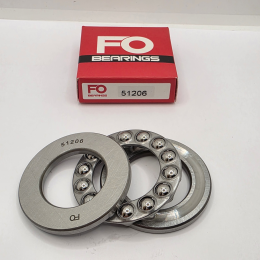 Подшипник 51206 / 8206 (30x52x16) FO Bearings