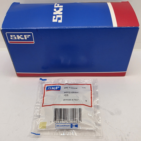 Фото Подшипник 6001-2RSH/C3 (12x28x8) SKF