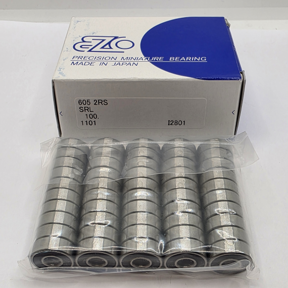 Фото Подшипник 605 2RS / 180015 (5x14x5) EZO Japan