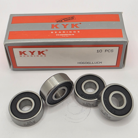 Фото Подшипник 606 2RS/180016 (6x17x6) KYK Japan