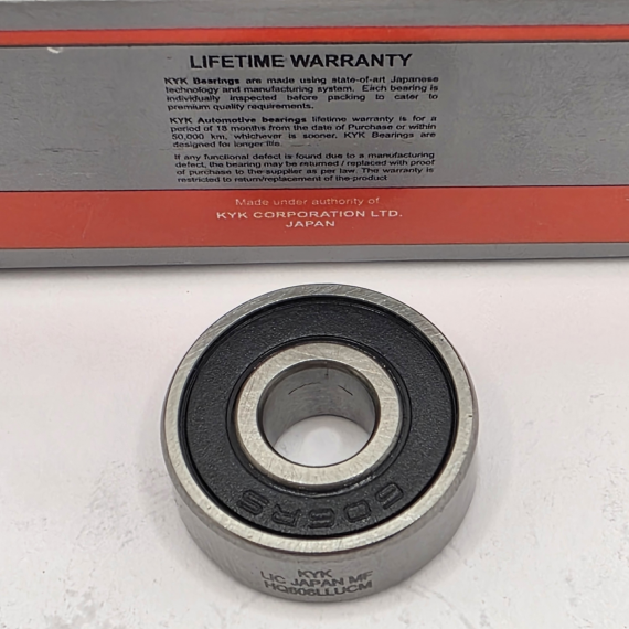 Фото Подшипник 606 2RS/180016 (6x17x6) KYK Japan