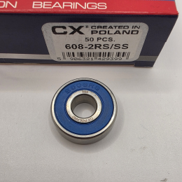 Підшипник 608-2RS/SS неіржавкий CX POLAND