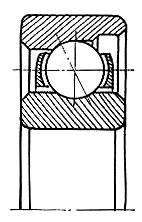 Подшипник 627B (6027) ГОСТ