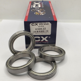 Подшипник 6806 ZZ / 61806 1000806 (30x42x7) CX POLAND