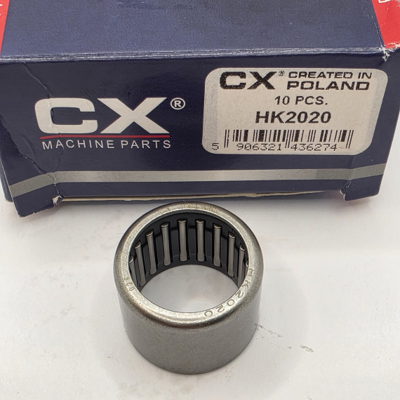 Фото Підшипник HK2020 (942/20) CX POLAND 20x26x20