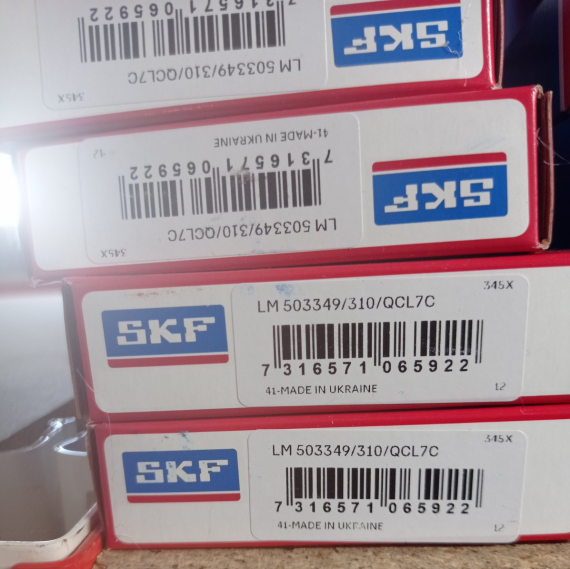 Фото Підшипник LM503349/310/QCL7C SKF