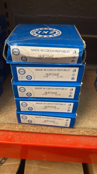 Фото Підшипник NUP206E (92206) ZKL Чехія