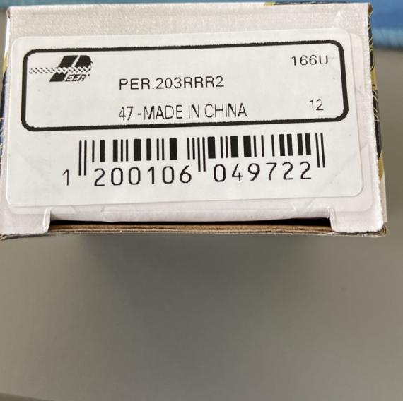 Фото Підшипник PER.203RR2 PEER