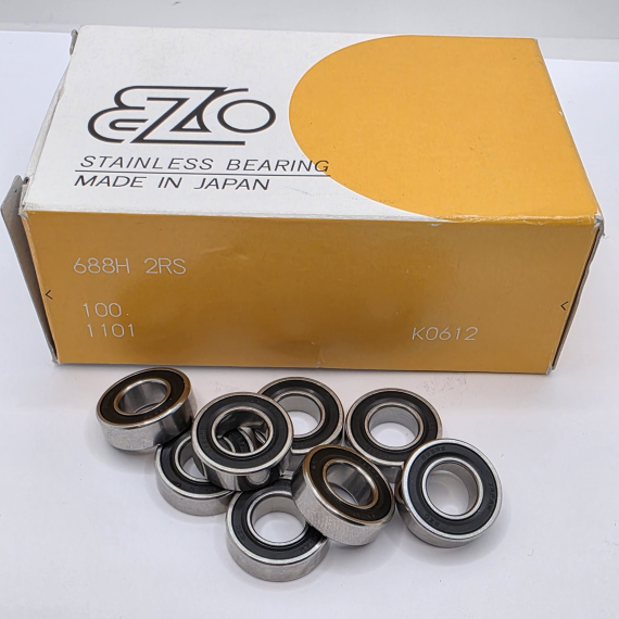 Фото Підшипник S 688 2RS неіржавкий EZO Japan