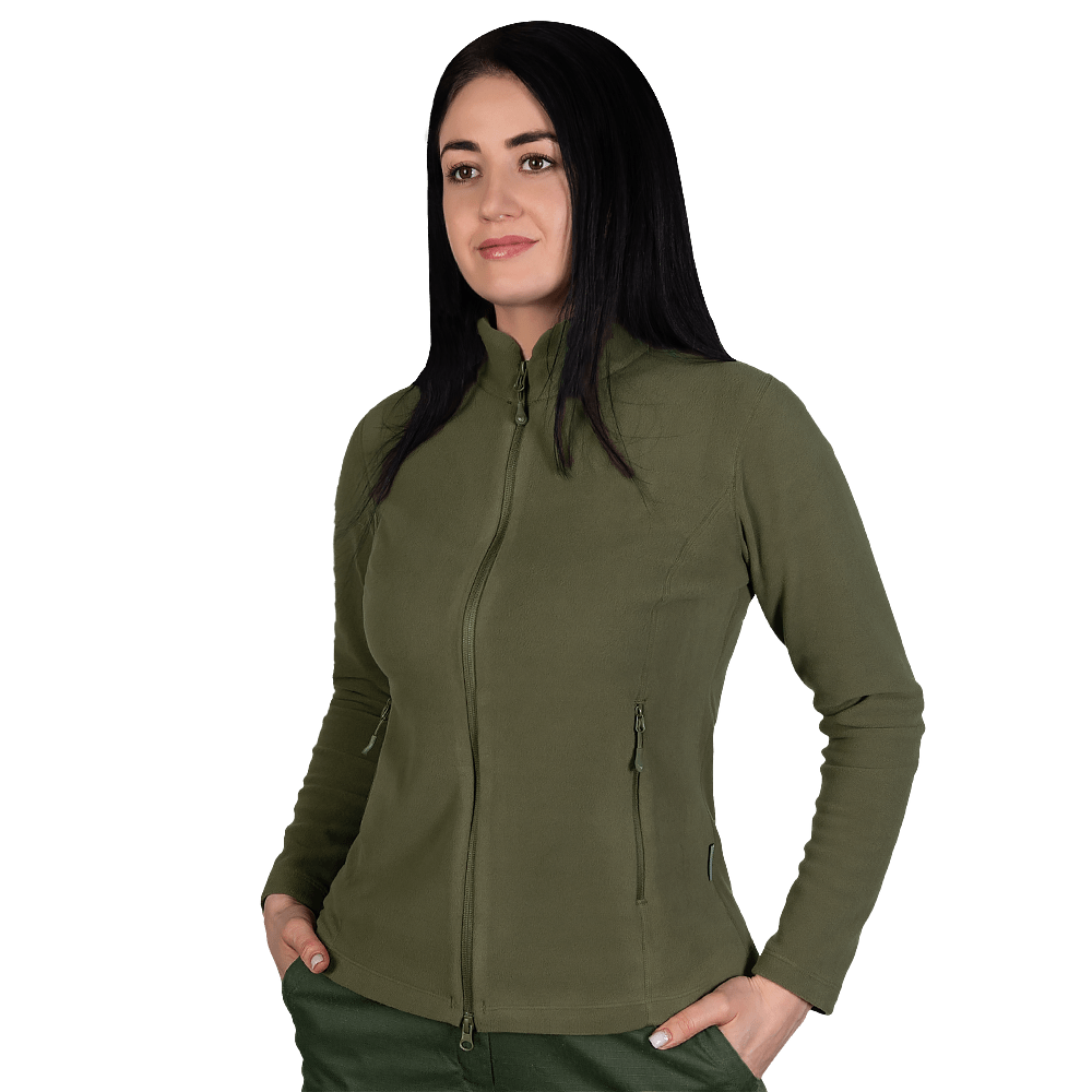 Флісова кофта Pani Meadow 100 Олива 8576, XS