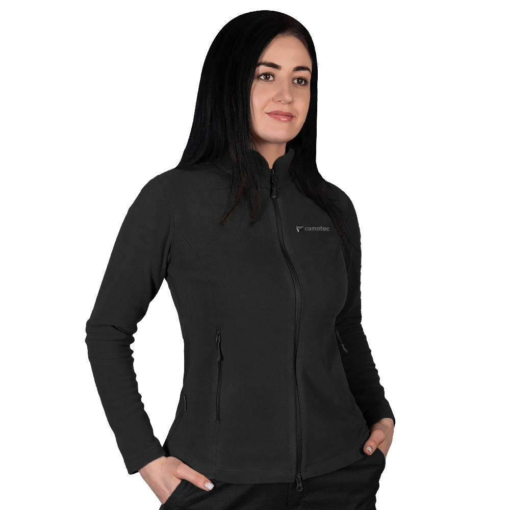 Флісова кофта Pani Meadow Logo Himatec 100 Чорна (7445), L