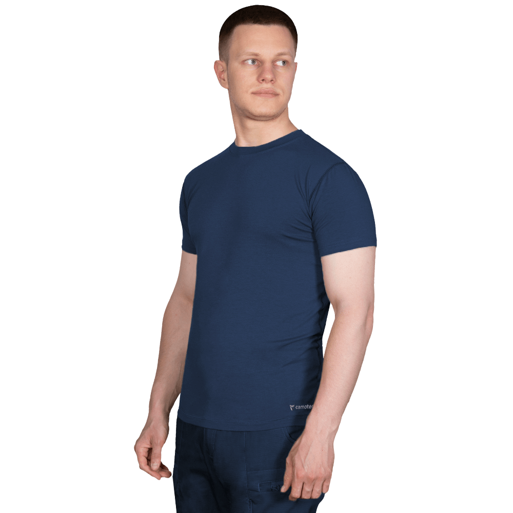 Футболка Modal Logo 2.0 Темно-синя (2410), XXXL