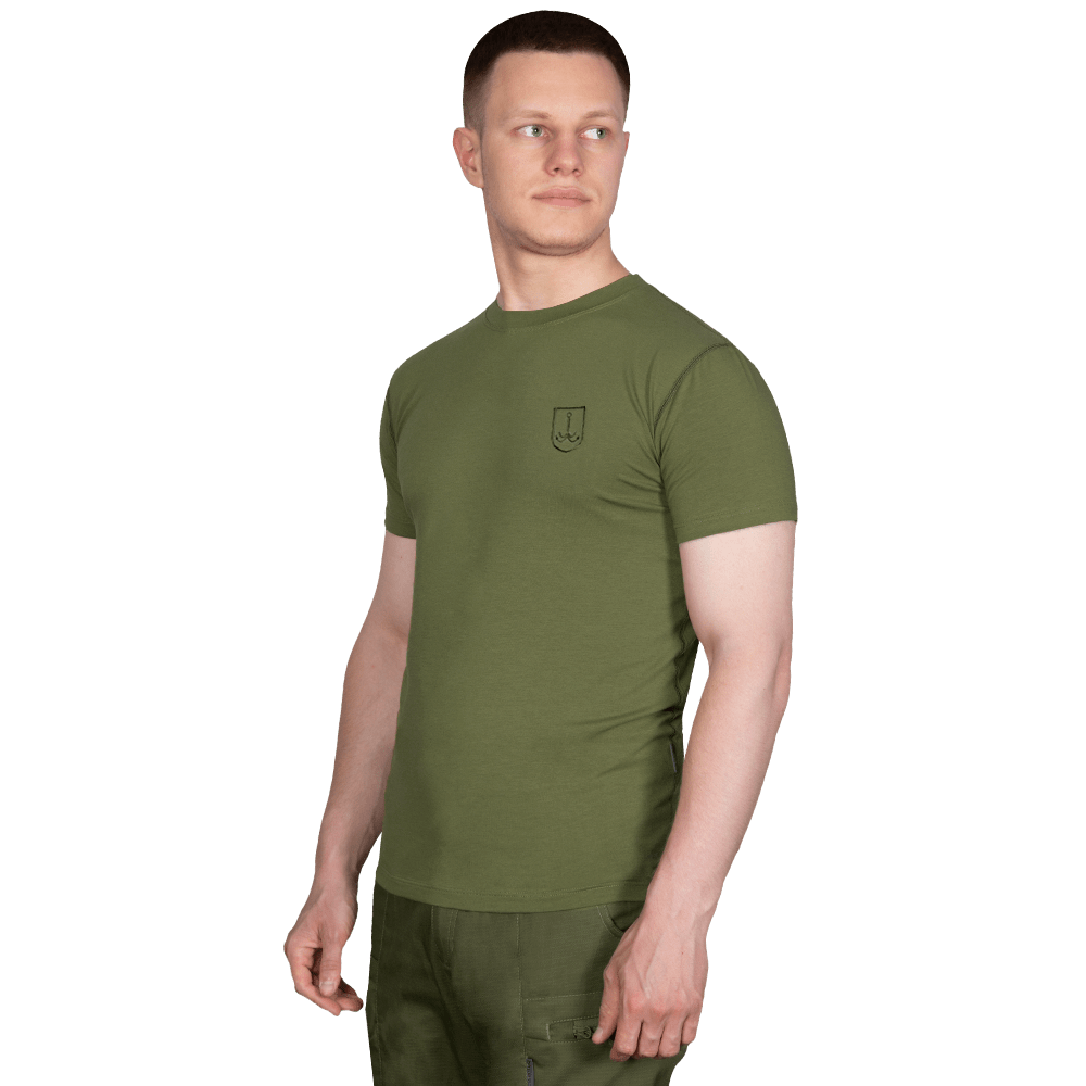 Футболка Modal "Герб Одеси" Зелена (8347), XXXL