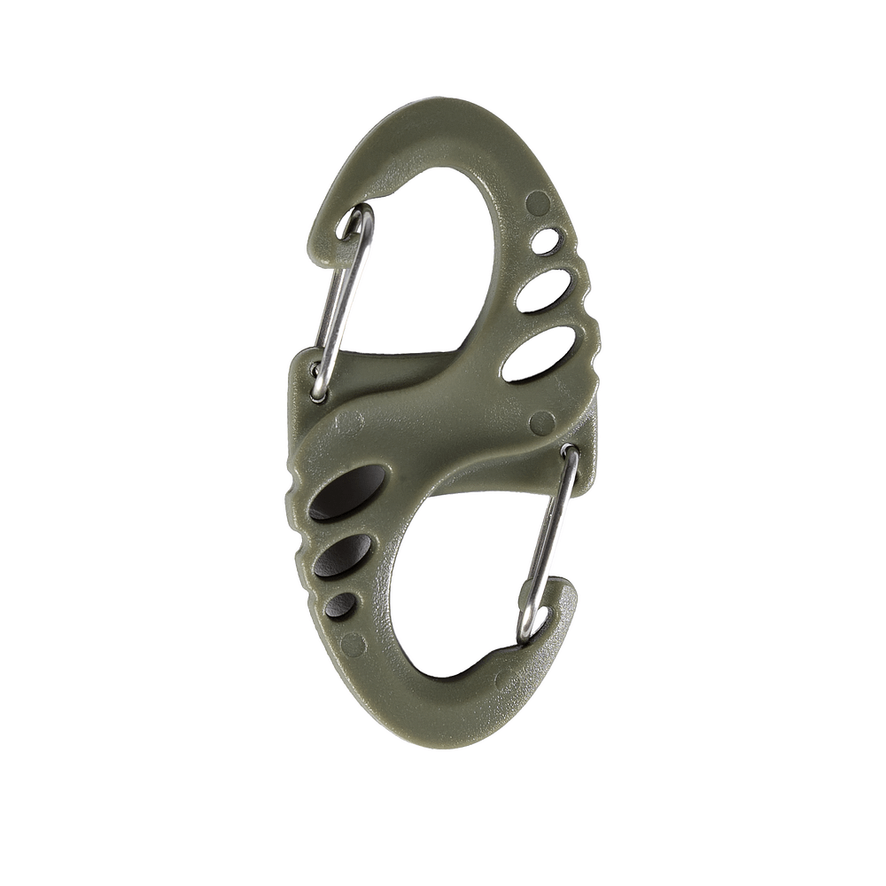 Пластиковий карабін S-Hook Олива (9485)