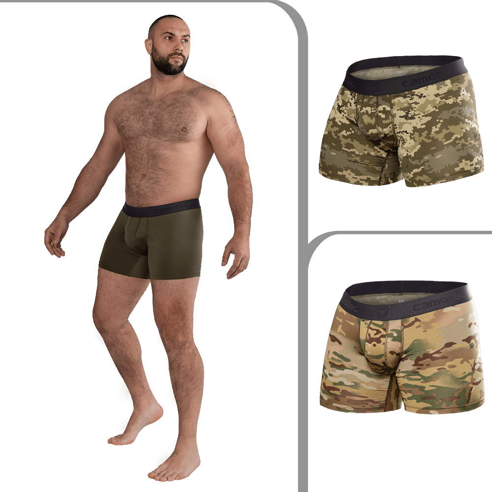 Комплект трусів X-Dry Олива/Піксель/Multicam (9004), XL