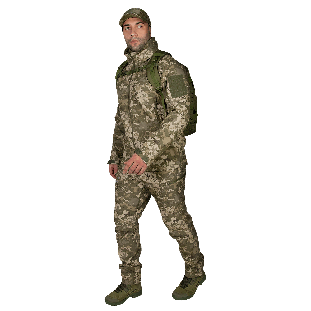 Комплект Phantom SoftShell Піксель (8386), XXL