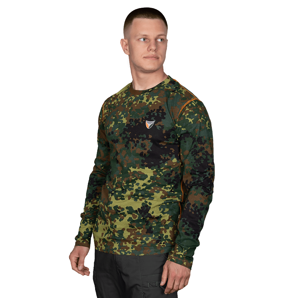 Лонгслів Basic 2.0 Cotton Flecktarn (2365), XXL