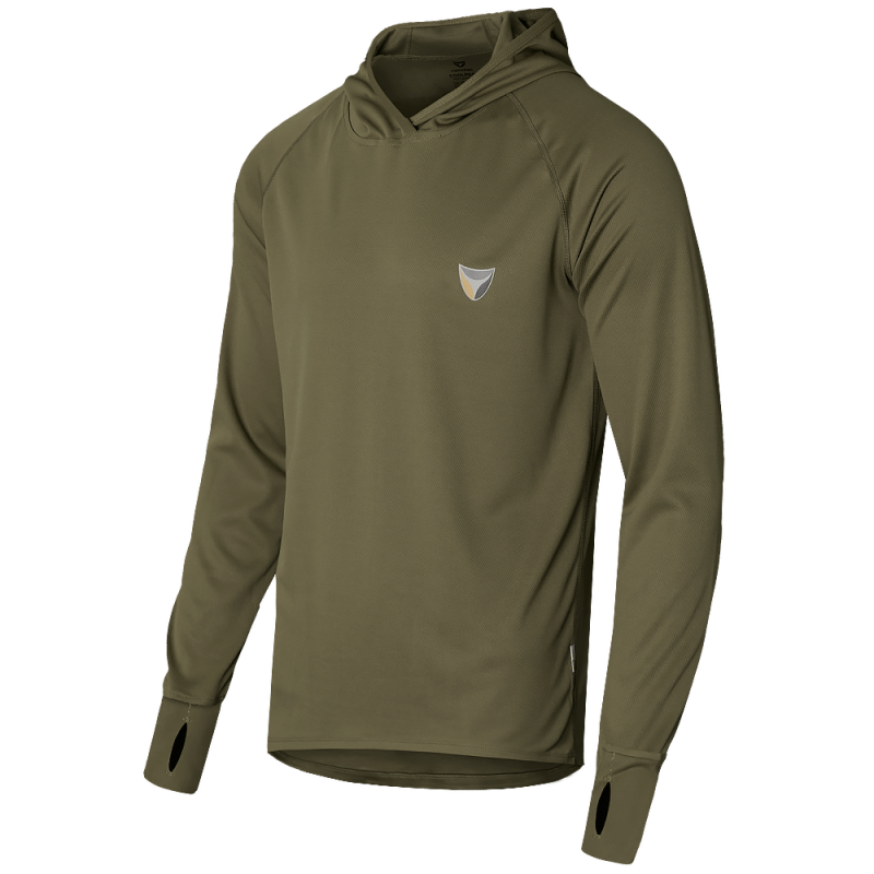 Лонгслів Hood CoolPass Antistatic Olive (2339), L