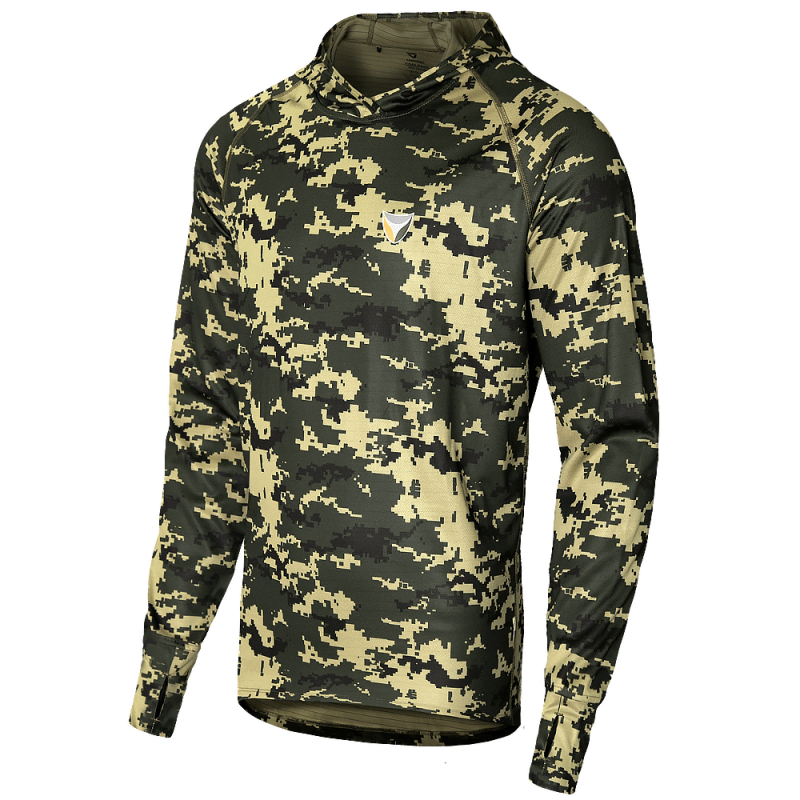 Лонгслів Hood CoolPass Antistatic UA DIGITAL WOODLAND (2337), M