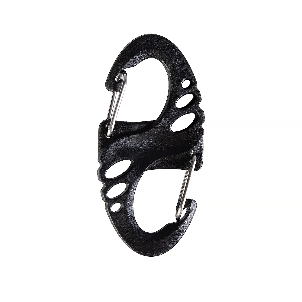 Пластиковий карабін S-Hook Чорний (9486)