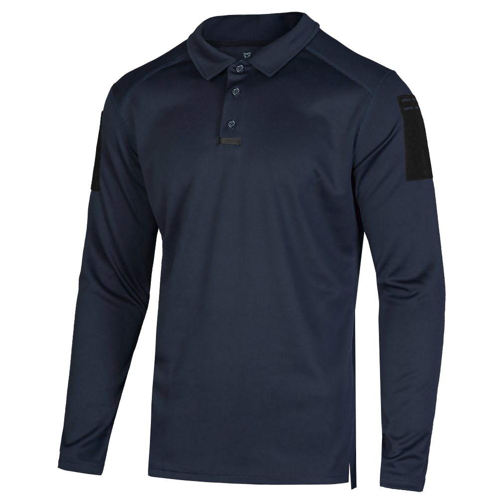 Поло CG Patrol Long CoolPass Antistatic Темно-синє (7057), XL