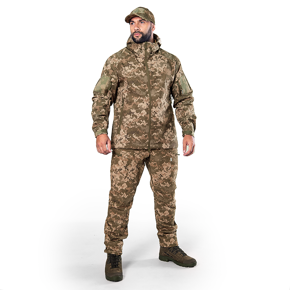 Брюки SoftShell Vent 2.0 Пиксель 8537 — 2