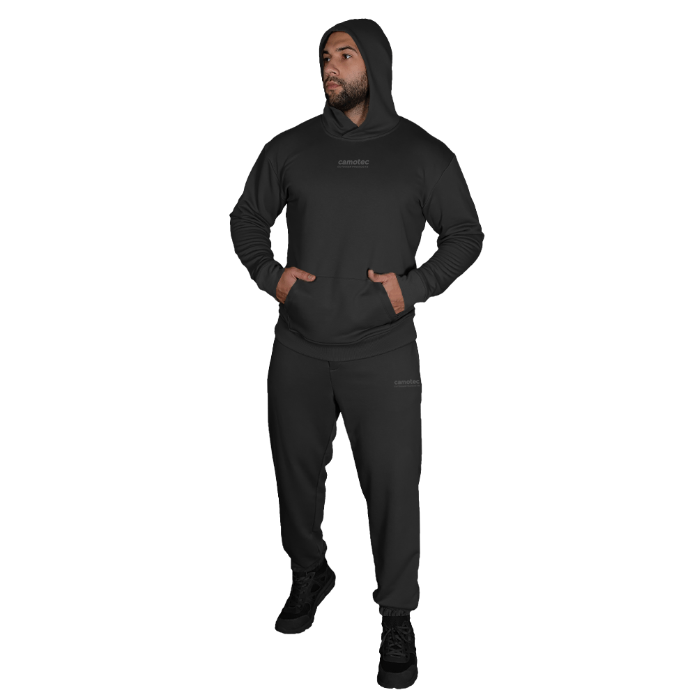 Спортивний костюм Basic Hood 2.0 Cotton Чорний (7435), S