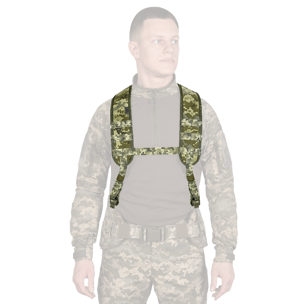 TG/CTC Плечові ремені РПС Піксель (8049)