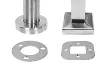 Fijaciones para postes y pasamanos