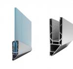 Perfil de aluminio para vidrio – fijación lateral Y