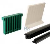 Juego de cuñas y arandelas para perfil de aluminio