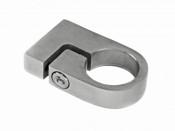 Foto Abrazadera vertical 42,4 mm, AISI 304, SATINADO