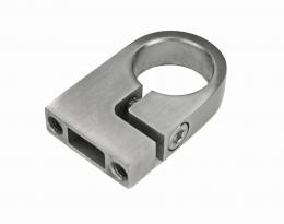 Abrazadera vertical 42,4 mm, AISI 304, SATINADO