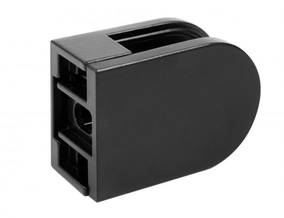 Foto Abrazaderas para vidrio 45x63mm para superficies planas, ZAMAK, RAL 9005 (6-12,76mm)