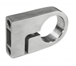 Abrazaderas verticales 33,7 mm, AISI 304, SATINADO