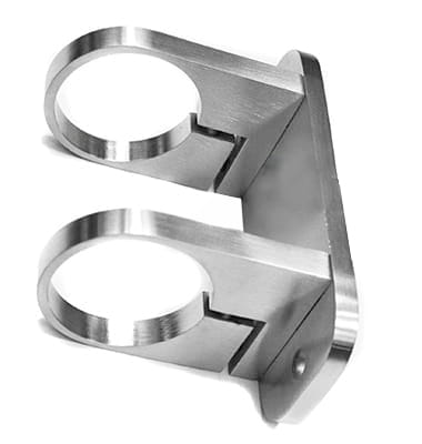 Foto Abrazaderas verticales Ø 42,4 mm, AISI 316, SATINADO.