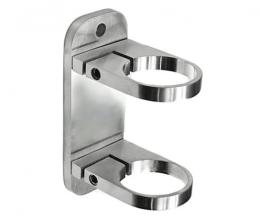 Abrazaderas verticales Ø 42,4 mm, AISI 316, SATINADO.