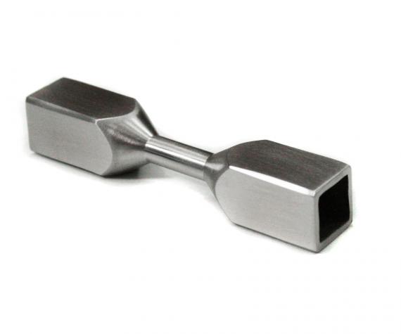 Foto Accesorio cuadrado 10/10 mm, AISI 304, SATINADO