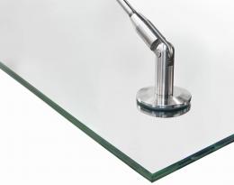 Accesorio flexible varilla de tensión/cristal, AISI 304, SATINADO