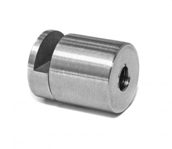 Foto Adaptador de vidrio Ø 16/15 mm, para plano, AISI 304, SATINADO