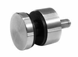 Adaptador de vidrio 30/13mm orificio 8,5mm, AISI 304, SATINADO.