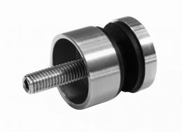 Adaptador de vidrio 30/13mm orificio 8,5mm, AISI 316, SATINADO