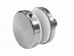 Adaptador de vidrio 30/4mm orificio 8,5mm, AISI 304, SATINADO