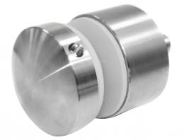 Adaptador de vidrio 40/20mm rosca M10, AISI 304, SATINADO