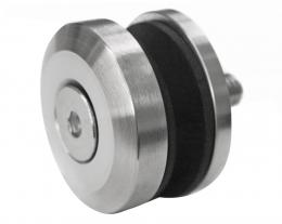 Adaptador de vidrio 40/4mm DIN 7991 orificio 8,5mm, AISI 304, SATINADO