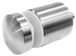 Adaptador de vidrio 40/50mm rosca M10, AISI 304, SATINADO